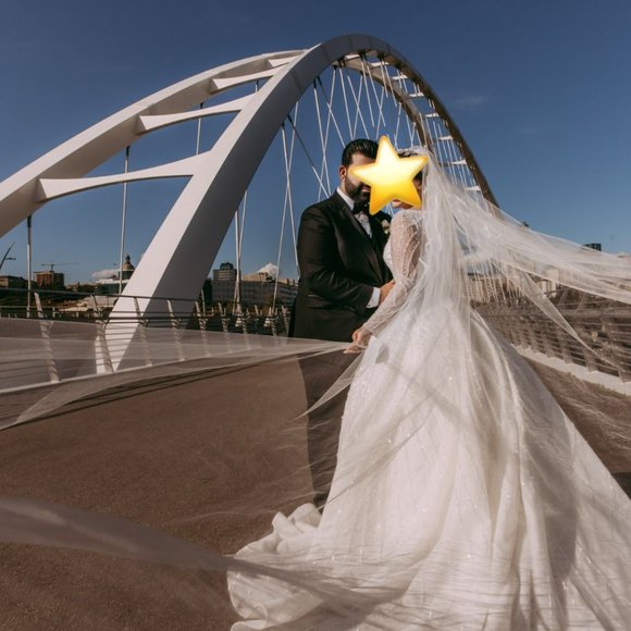 Custom Dovita Bridal Wedding Dress - Picture 7 of 9